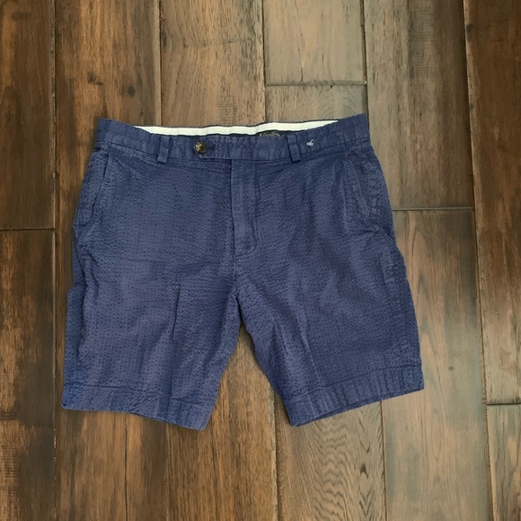 Mens Brooks Brothers Seersucker Shorts - Picture 2 of 5